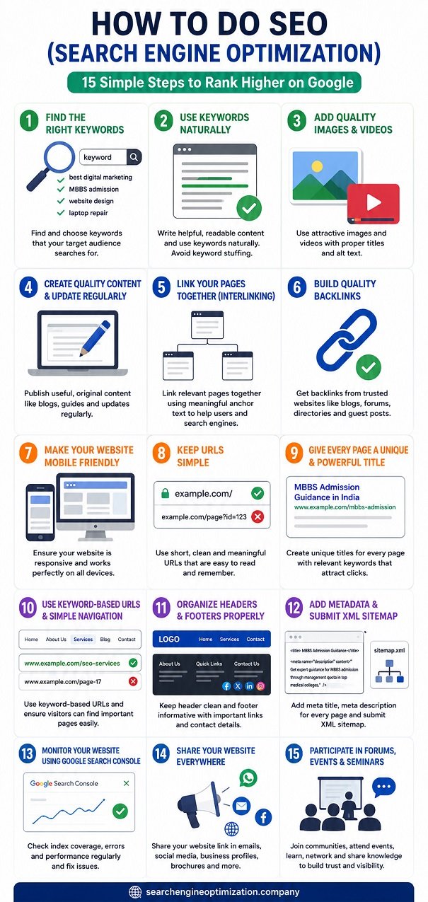 how to do seo guide by searchengineoptimization.company